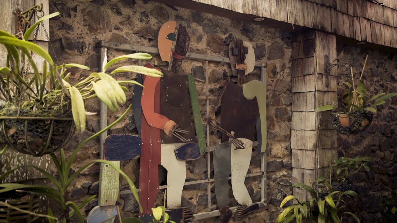 Photo de la maison de Luz Severino, en Martinique